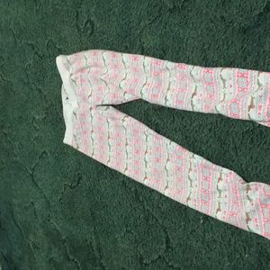 Pink and Blue Dog themed Pajama Pants